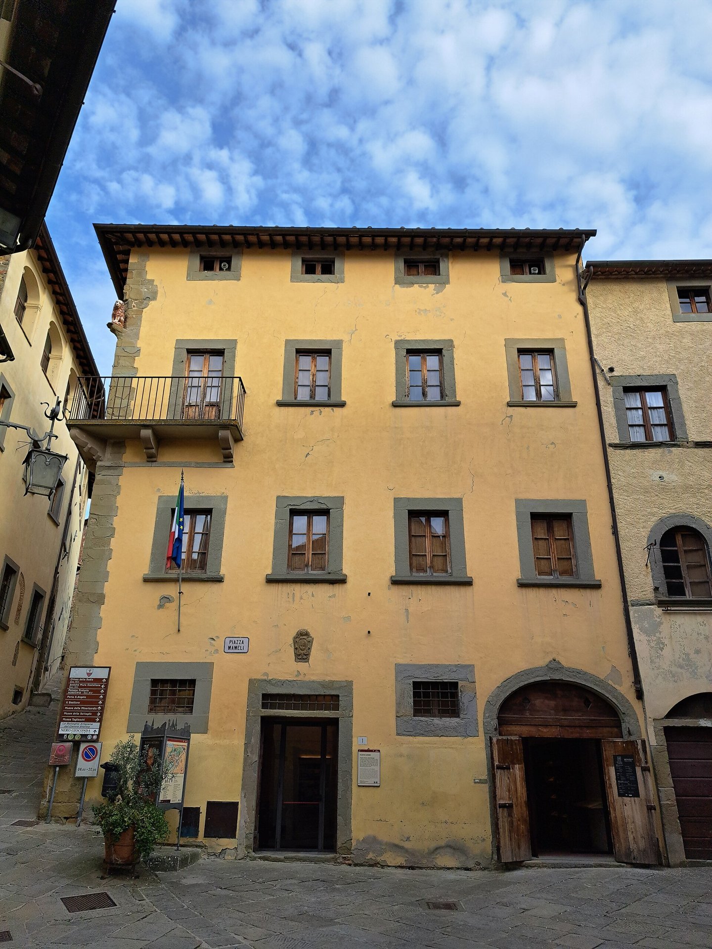 Una sala del Museo della Battaglia e di Anghiari