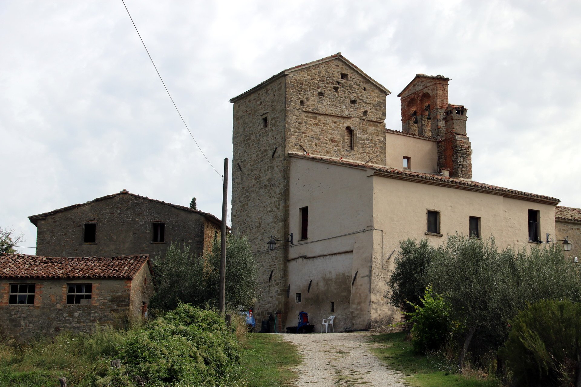 La Pieve de' Saddi, basilica paleocristiana nella campagna di Pietralunga